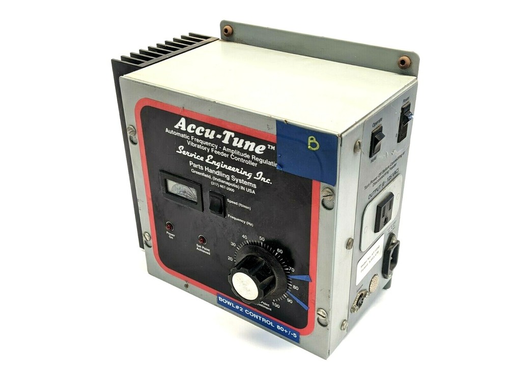 Service Engineering AT-1050 Vibratory Feeder Control CRACKED DISPLAY