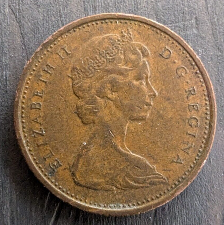 1970 Canada - 1 Cent - Queen Elizabeth II