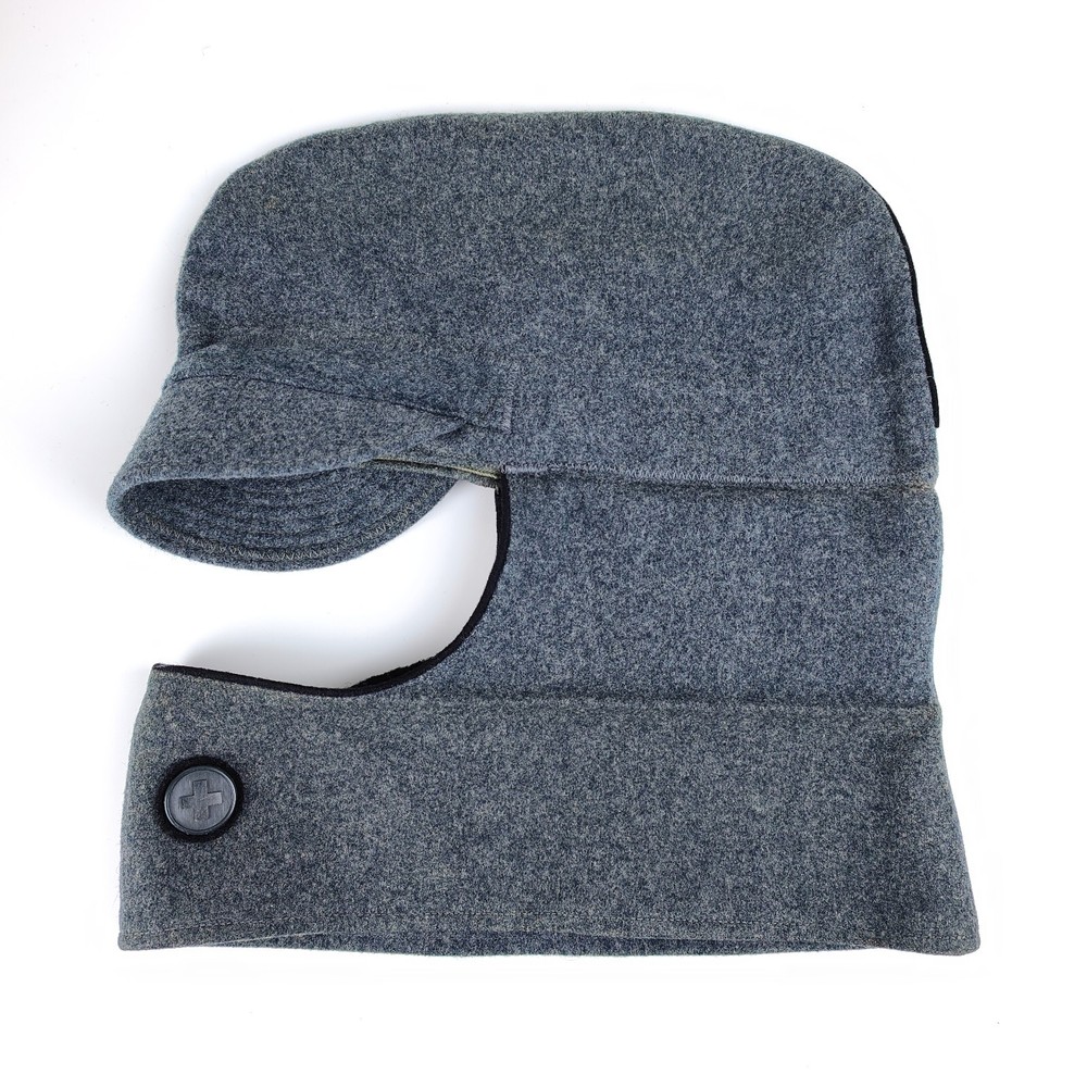 Vintage Swiss Army Multi Function Wool Military Cap - Signed