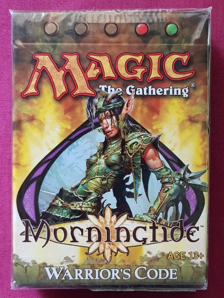 Magic The Gathering MORNINGTIDE WARRIOR'S CODE New Sealed Theme Deck MTG