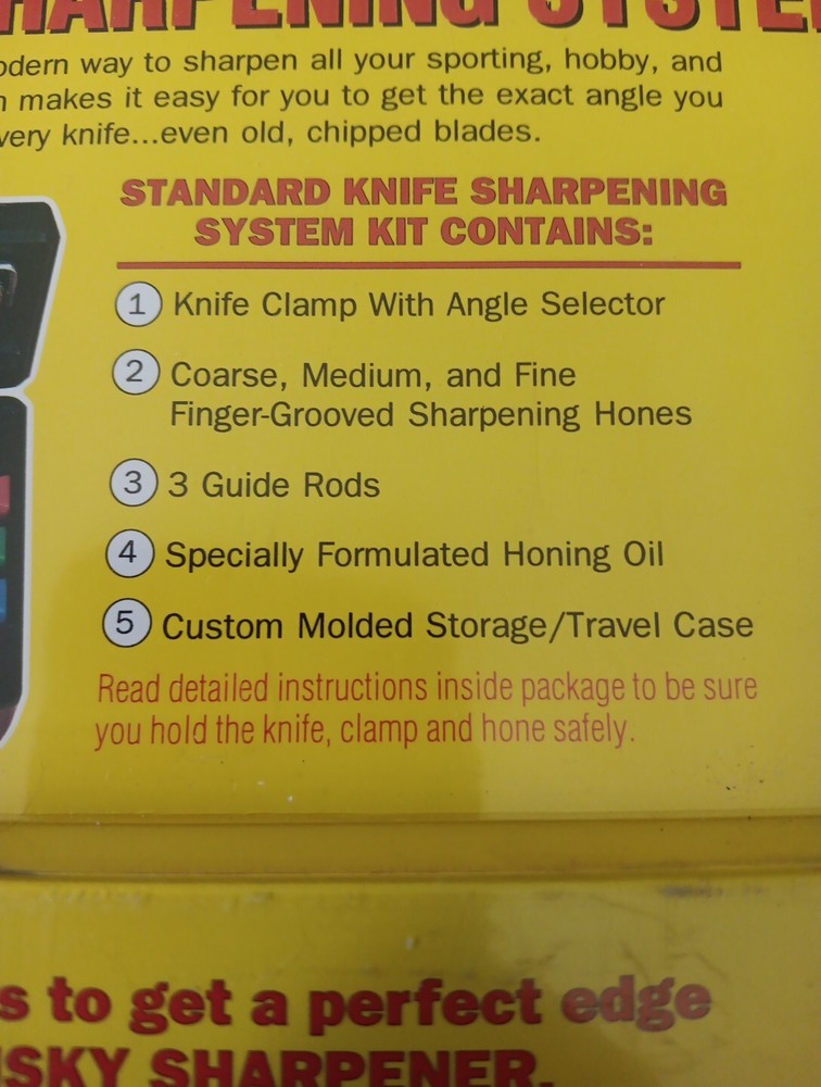 Lansky Standard Precision 3-Stone Knife Sharpening System LKC03