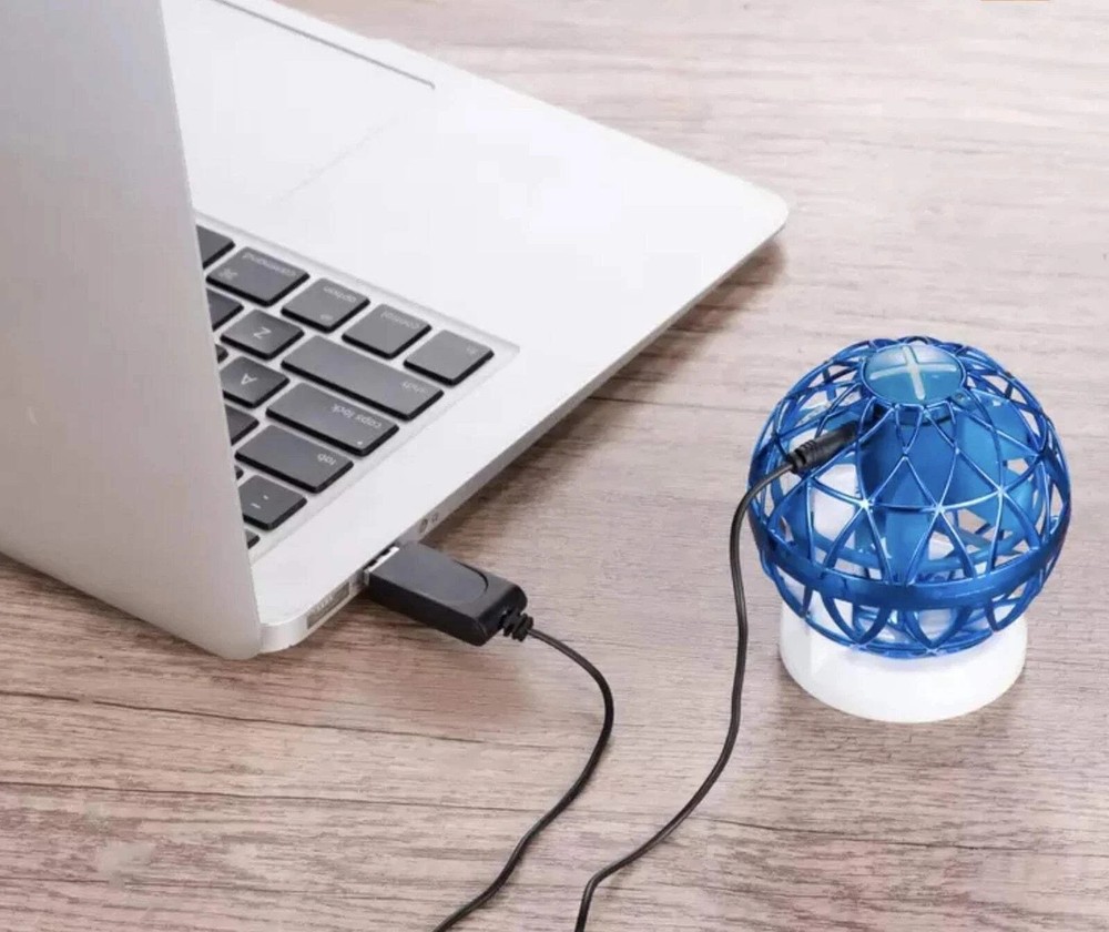 Wonder Sphere Mini Pro Magic Hover Ball 2Pack LED USB NEW