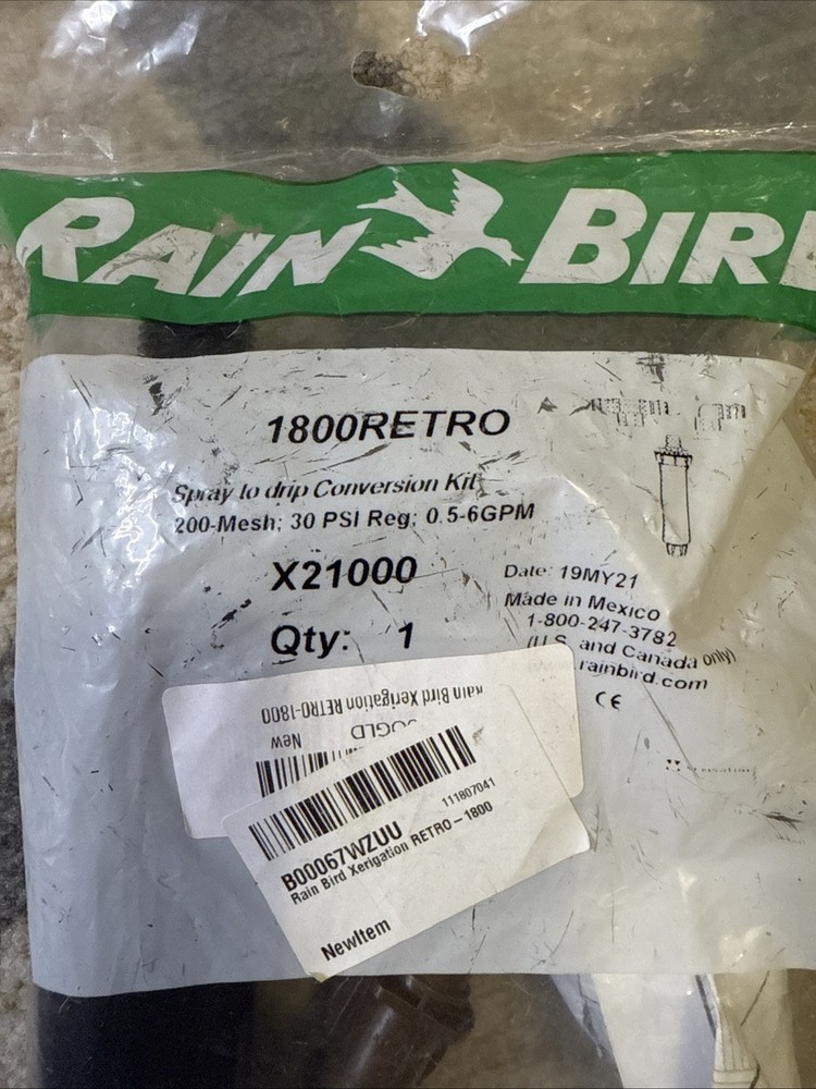 Xerigation RETRO-1800