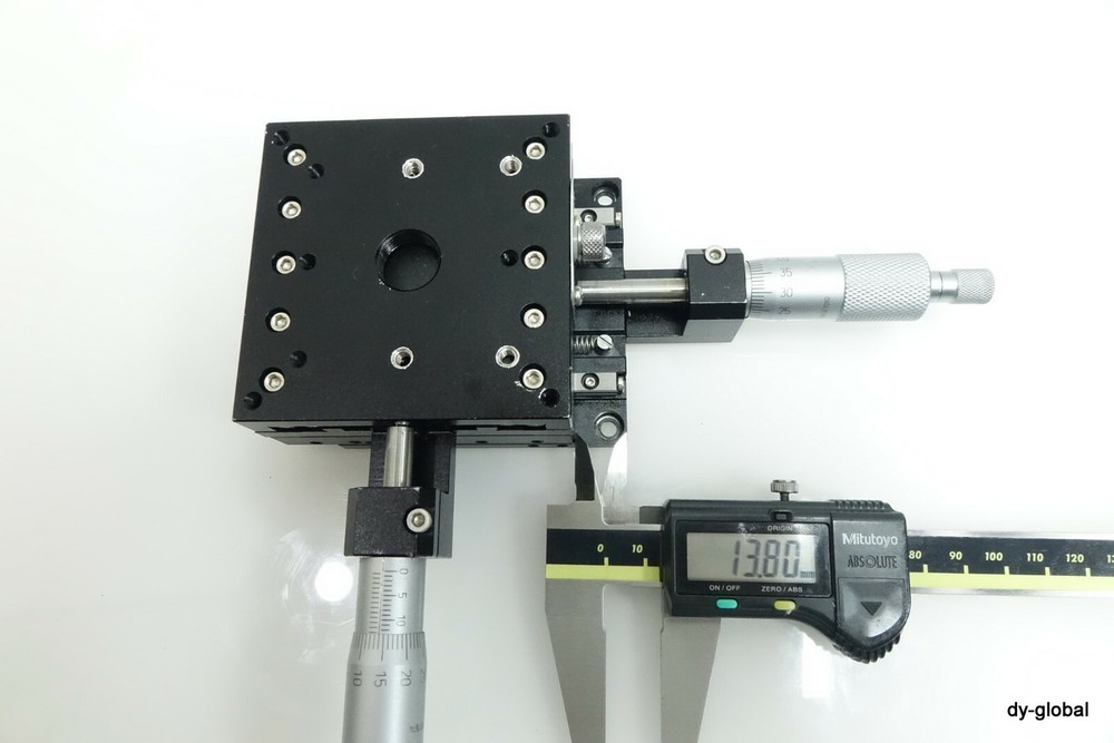 Manual XY Axis Stage 80X80 stroke +/- 13mm Optical Vision Precise positioner #5
