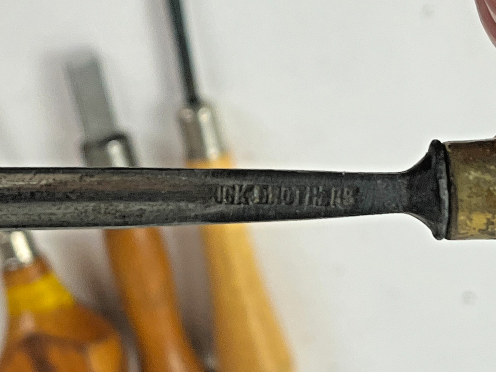 20 Wood Carving Hand Chisel Tool Set Professional Woodworking Gouges Buck Bros