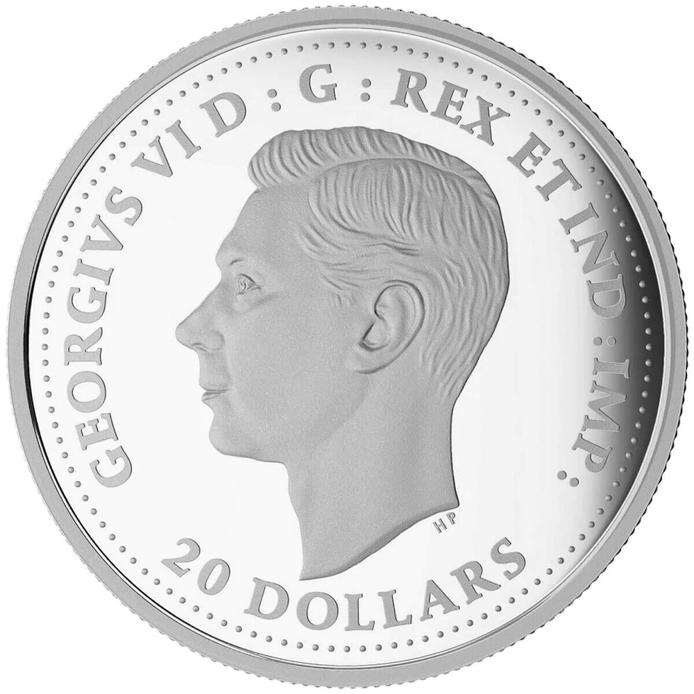 2016 $20 British Commonwealth Air Training Plan 1 oz Fine Silver