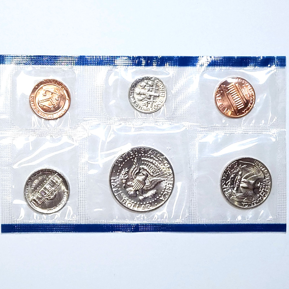 1984 P US Mint Set - 5 BU✨️ Coins/Mint Cello - Includes Mint Token