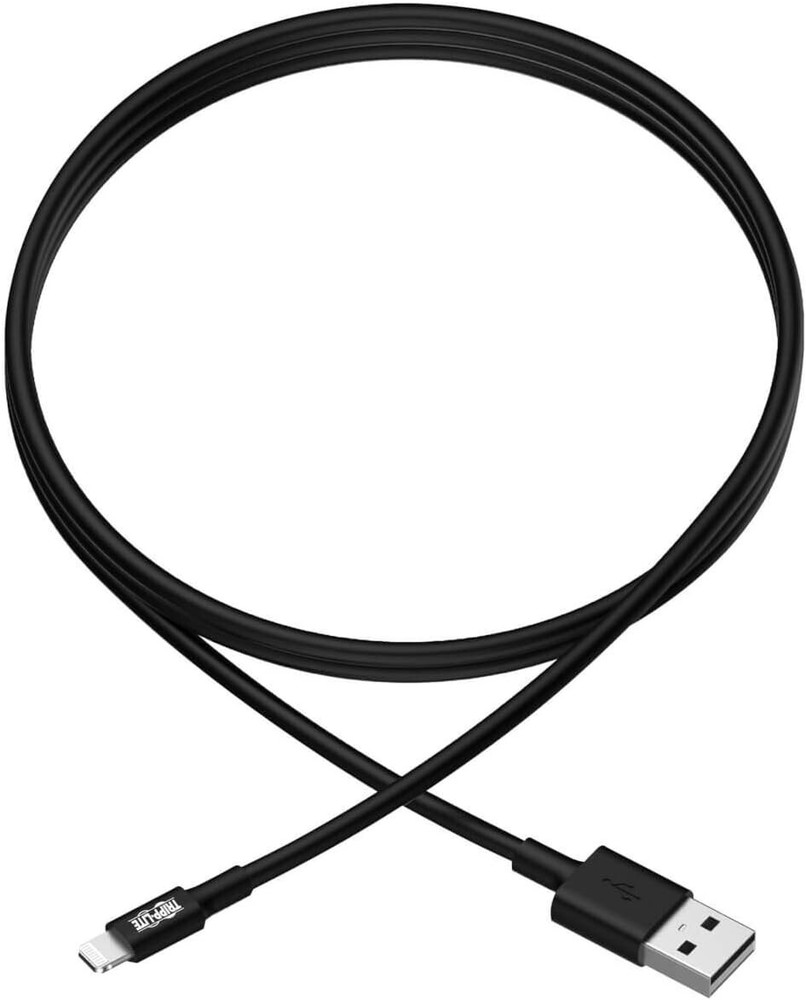 Tripp Lite USB Sync Charge Cable with Lightning Connector 10” Black IPhone(4A)