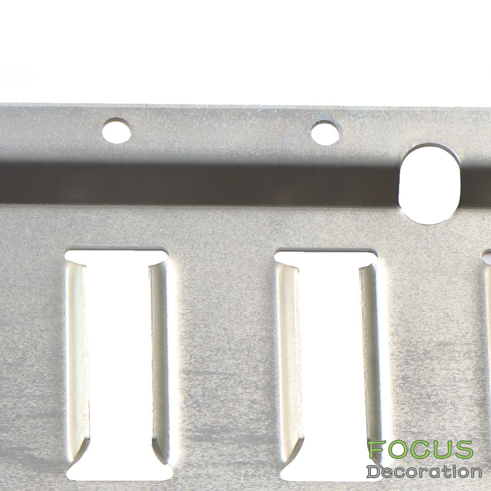 Flexible 6 Pack 5' E Track Tie Down Rail System Silver Heavy Loads Secure Cargo