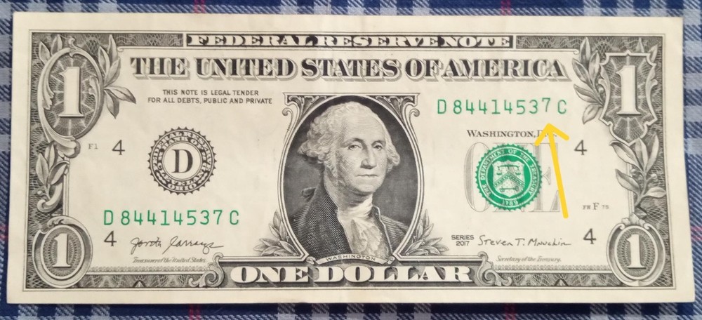 $1 Error Note Stuck Digit Gas Pump Odometer 7s 8s & 9 (SEE DESCRIPTION!!!)