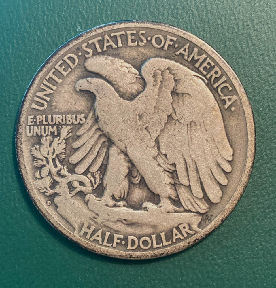 1920-D Walking Liberty Half Dollar