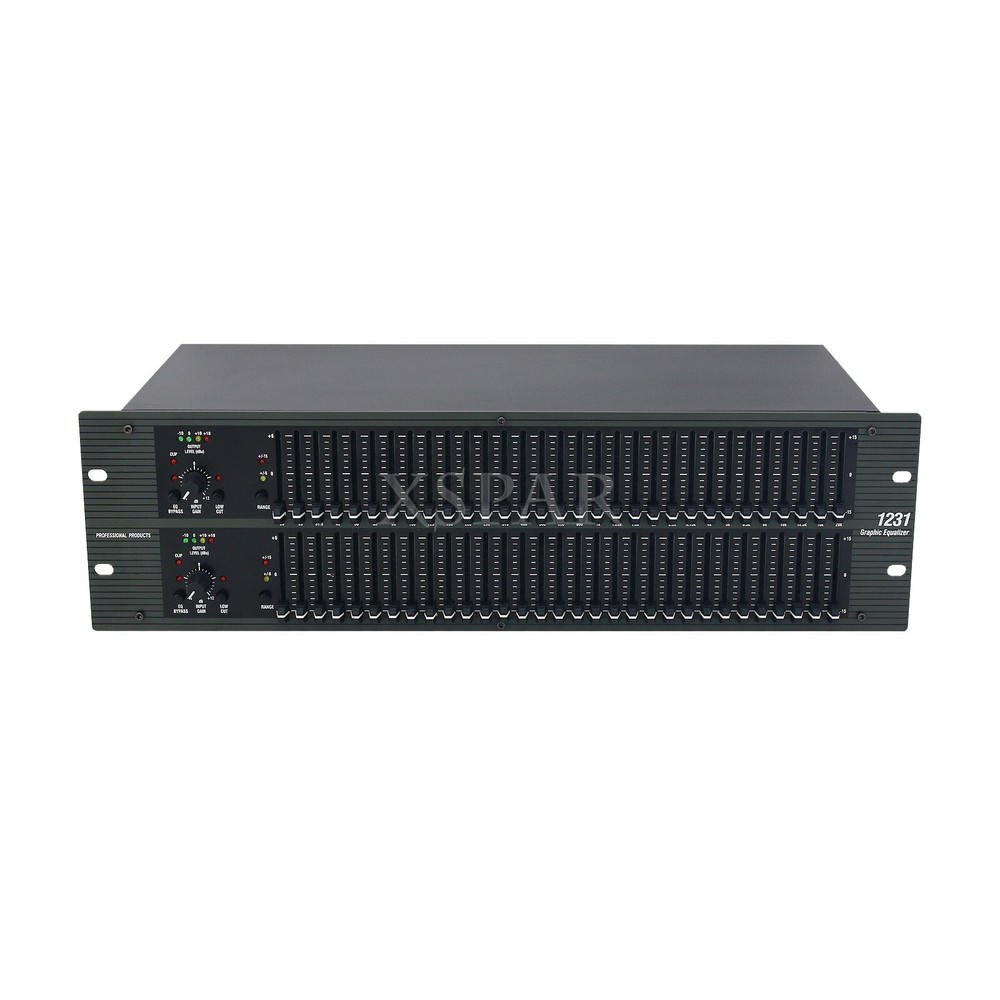 DBX 1231 Audio Equalizer Dual IC Chip Control Solid Core Pure Copper Transformer