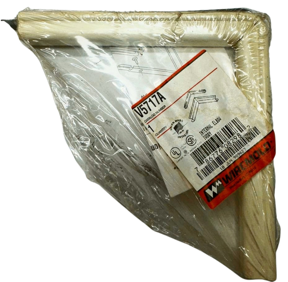 Wiremold V5717A Ivory Internal Pull Elbow *Free Shipping*