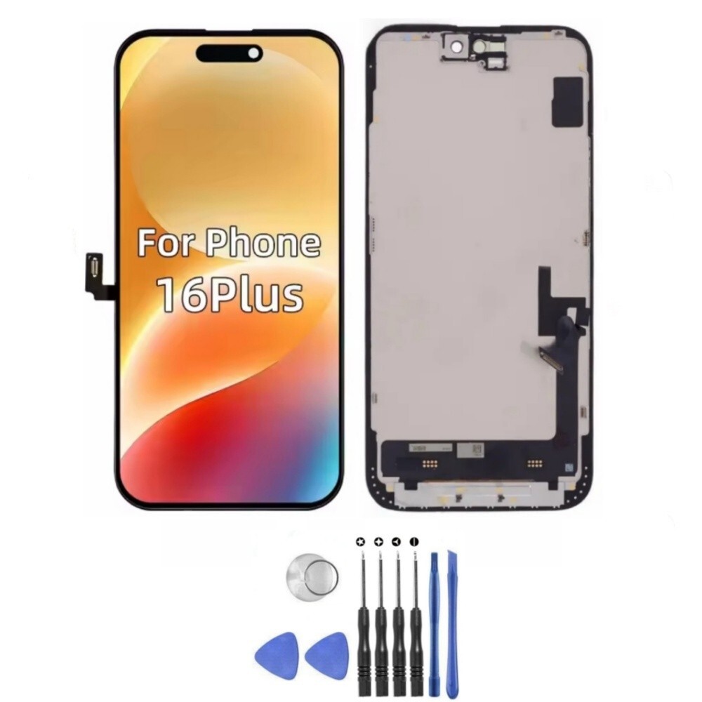 For iPhone 16 Plus Display LCD Touch Screen Digitizer Replacement Assembly Tools