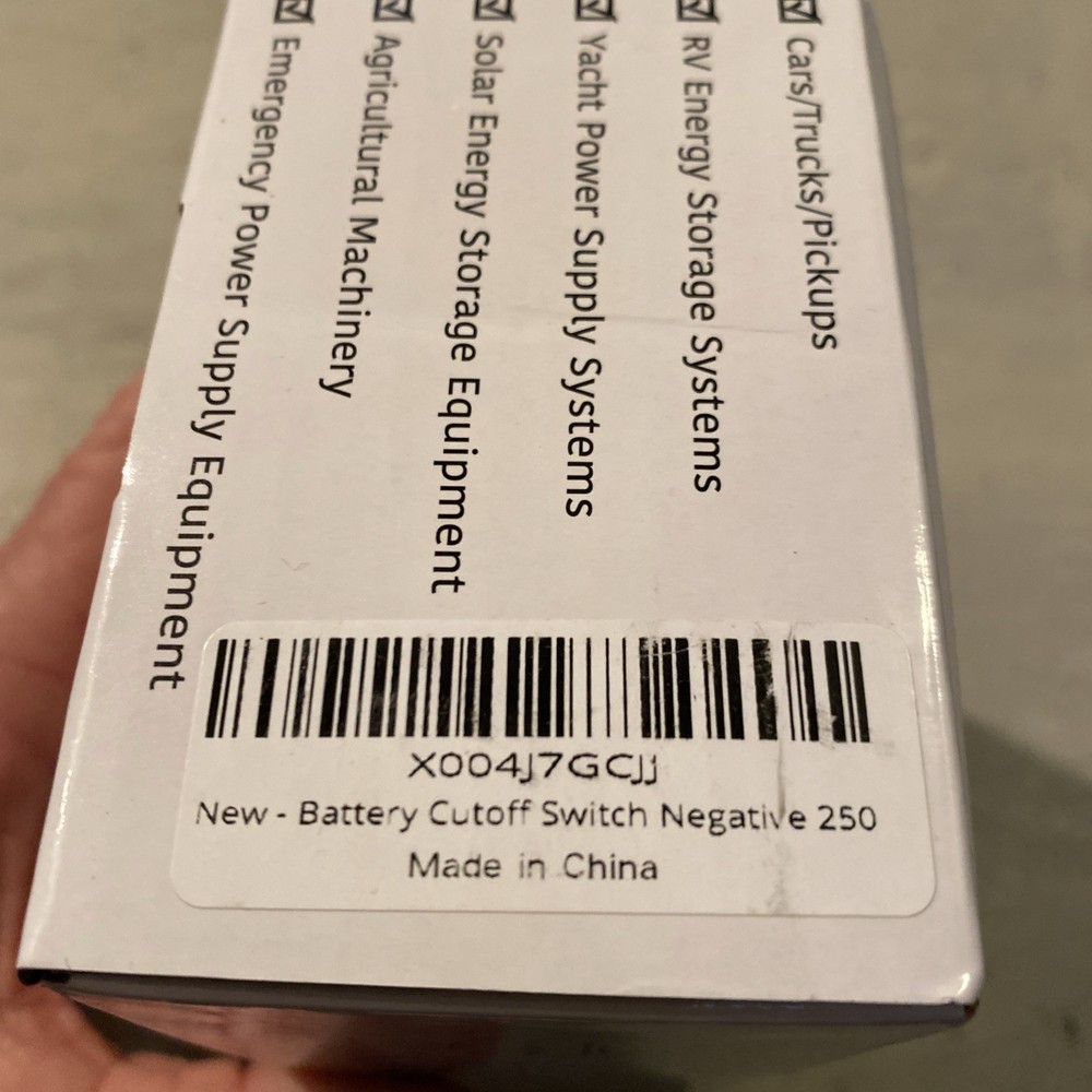 250A Smart Remote Battery Disconnect Switch 12V 24V - Quick Kill Switch for Car,
