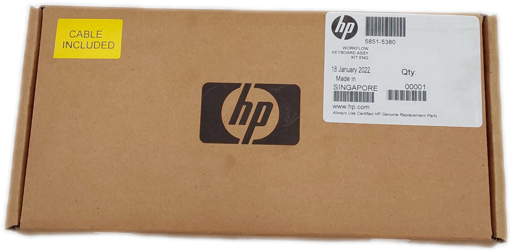 HP 5851-5380 Workflow Keyboard Assembly Kit
