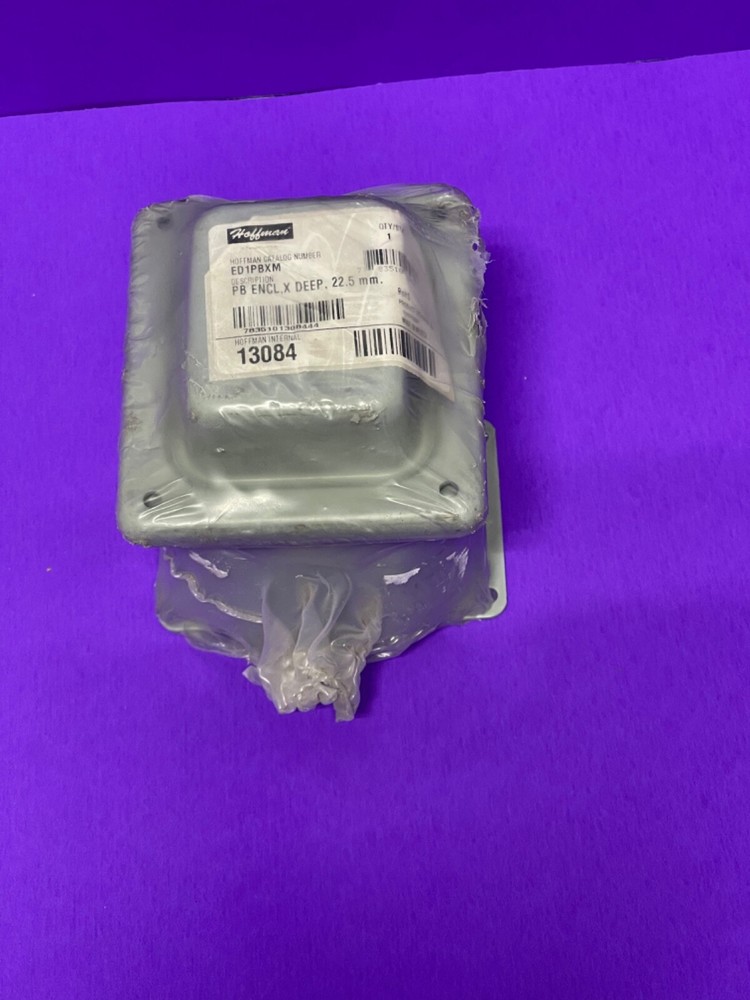 Hoffman ED1PBXM Push Button 22.5MM Enclosure