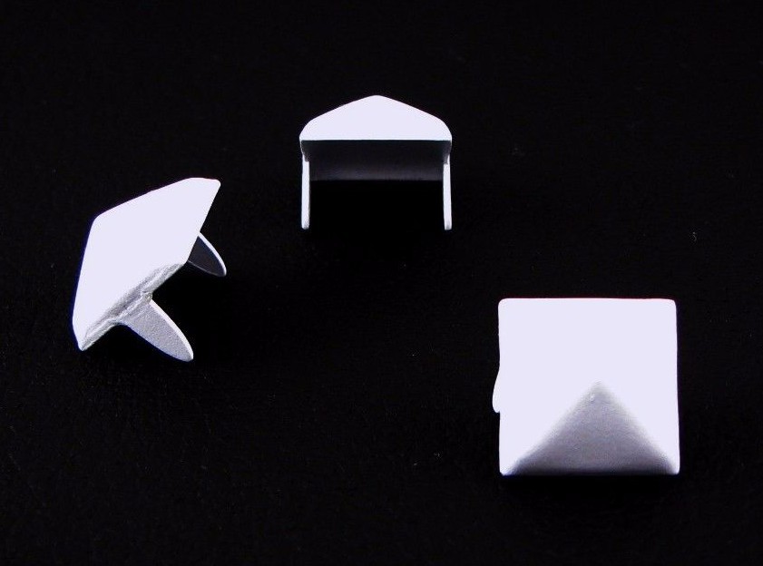 13mm Pyramid Colored Studs Spots 100ct. Great quality from StudsAndSpikes.