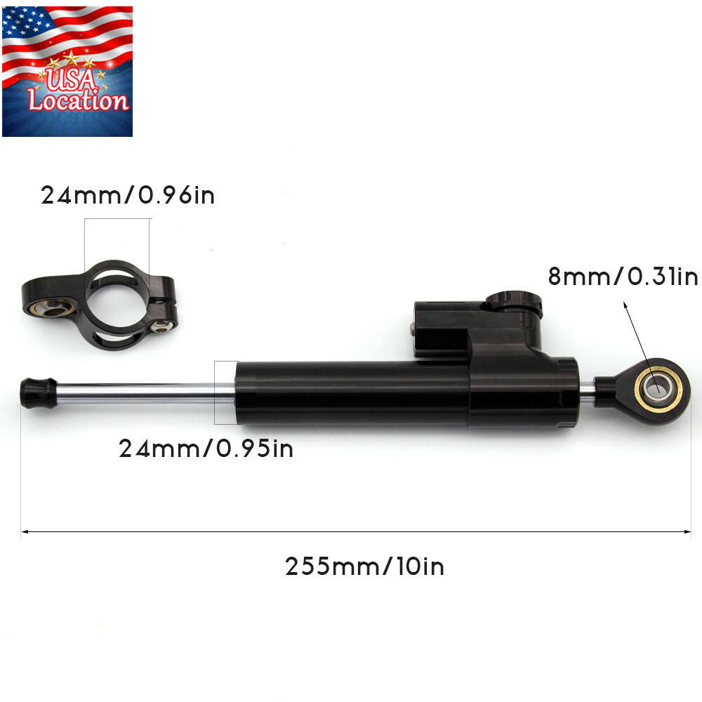 For CB600F HORNET 2007-2016 CNC Steering Damper Stabilizer Bracket Mount Kit Set