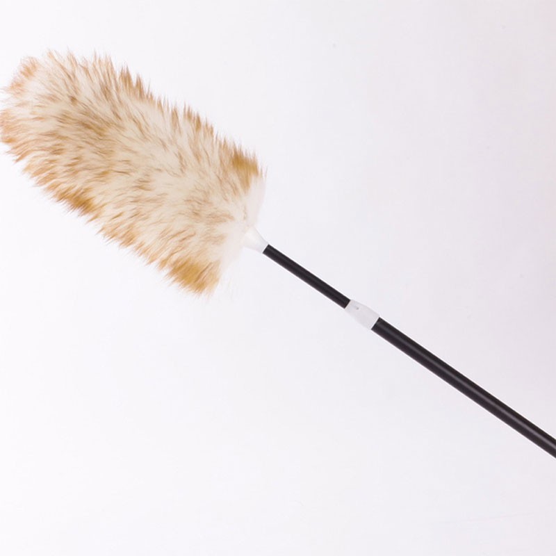 Assorted Electrostatic Wool Dusters with Extension Handle - Pack of 5