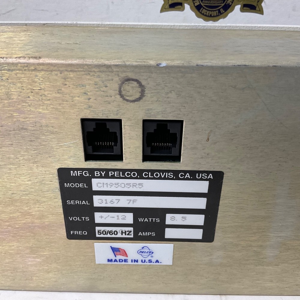 Pelco System 9500 camera control keyboard # CM9505R5