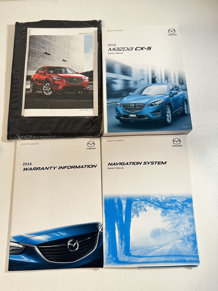 2016 Mazda CX-5 Owner's Manual Set