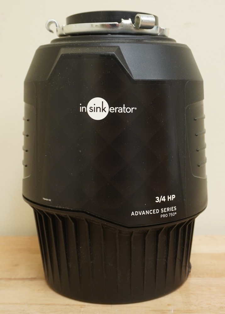 InSinkErator Evolution Pro 750 3/4 HP Continuous Feed Garbage Disposal~Cracked~