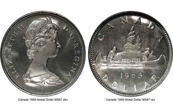 1968 CANADA PROOFLIKE SET " NO ISLAND"