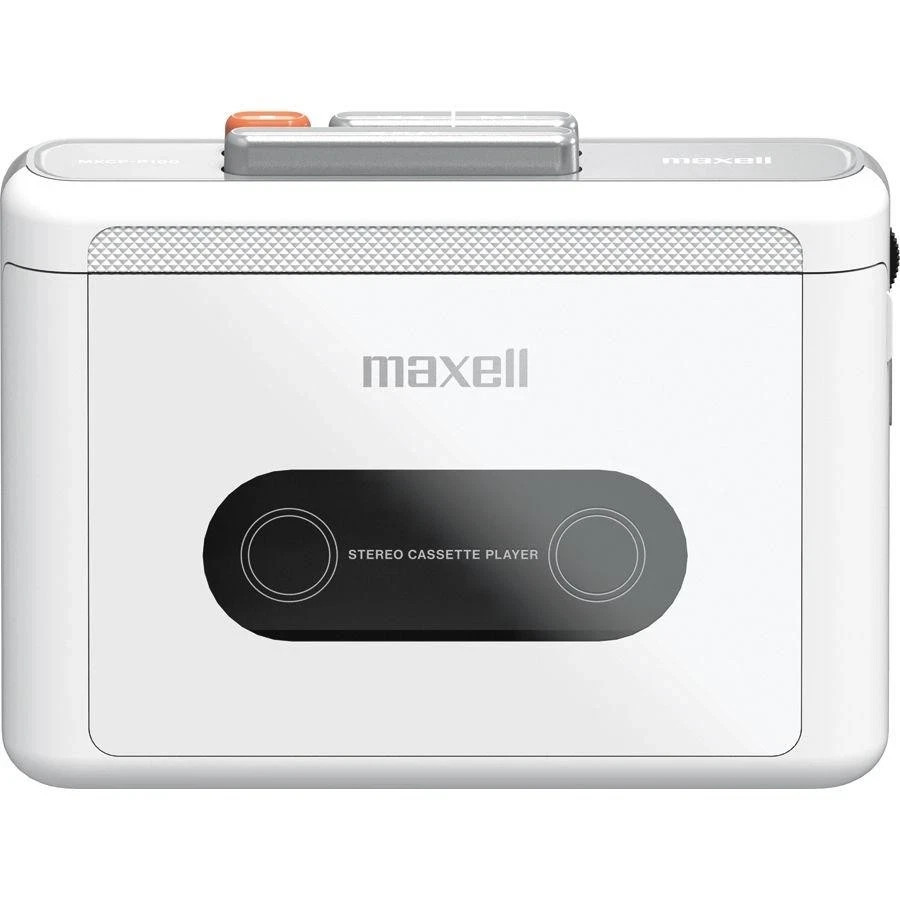 maxell MXCP-P100 White Portable Cassette Player Bluetooth (US Version) NEW