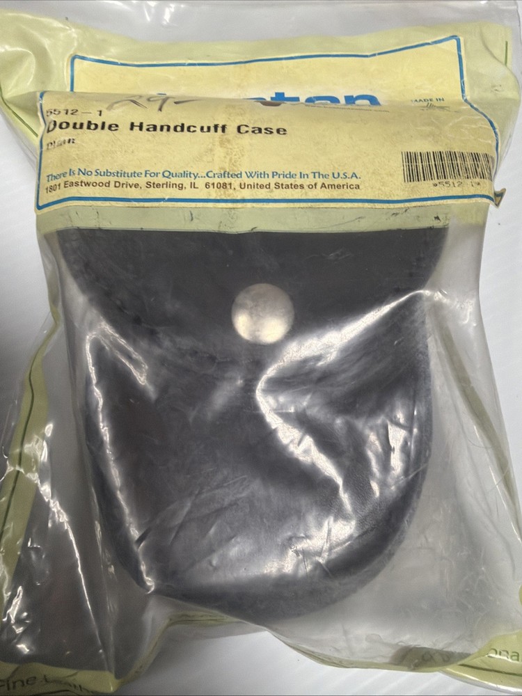 Boston Leather Double Cuff Case Shiny- 5512