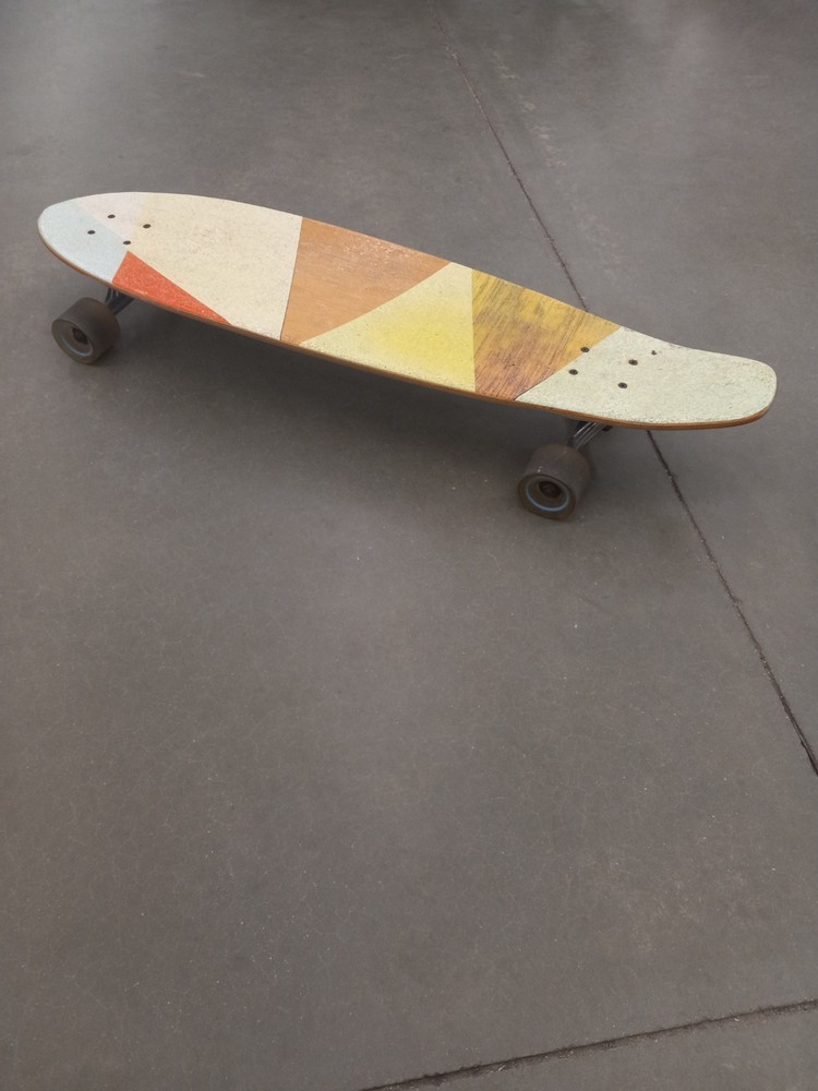 Vintage Roxy Longboard Skateboard