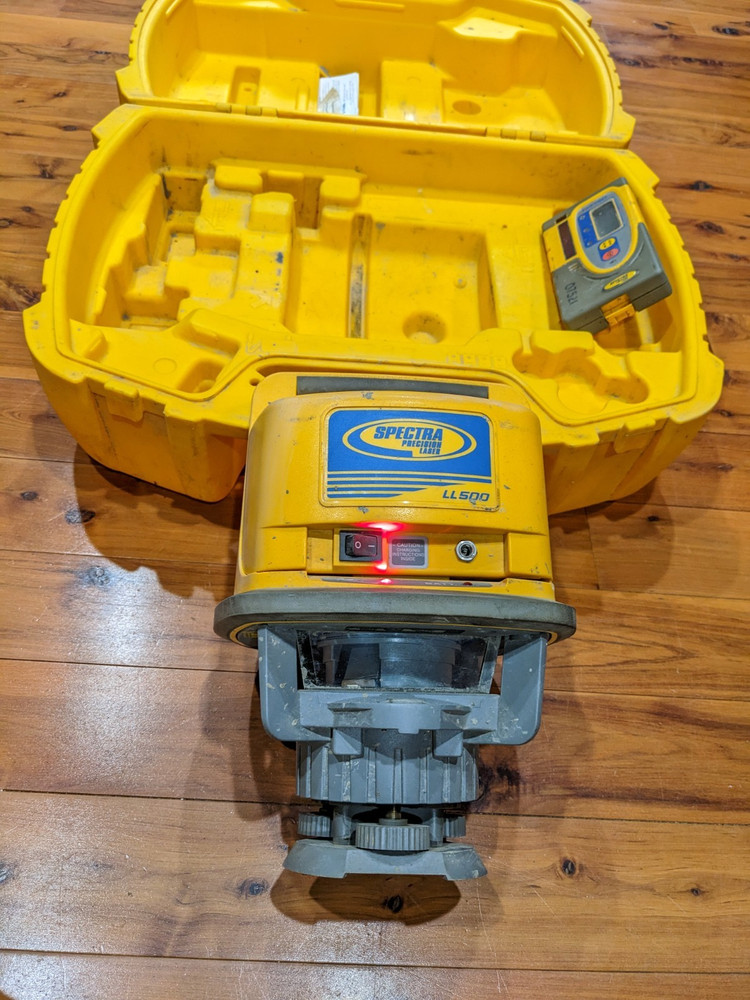 Spectra Precision laser LL500 used
