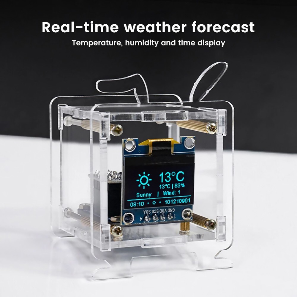 ESP8266 DIY Electronic Kit Equipped with an OLED high-definition display screen