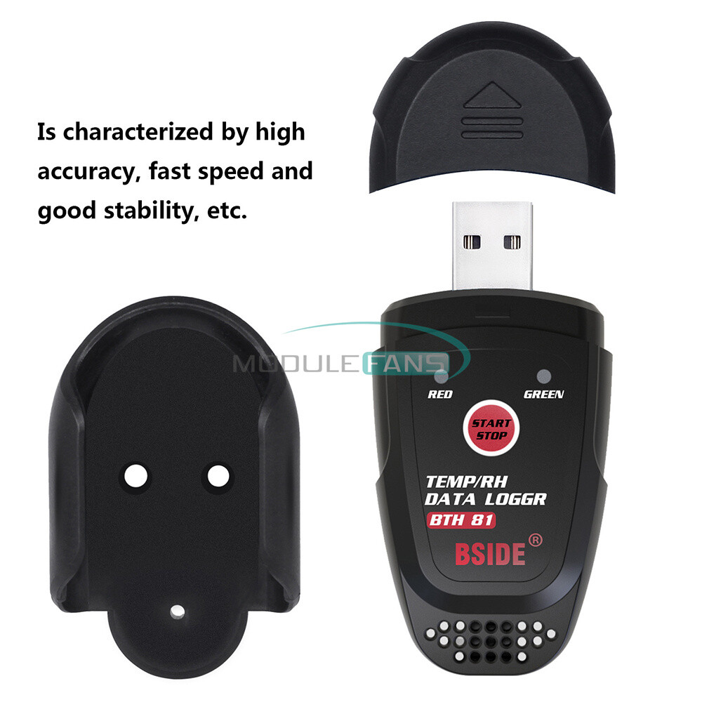 Temperature Humidity Data Logger USB Auto Generation Intelligent Thermometer