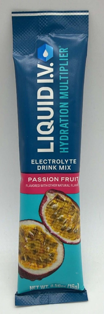 Liquid IV Hydration Multiplier ~ Passion Fruit ~ 45 STICKS ~ EXP 5/27+