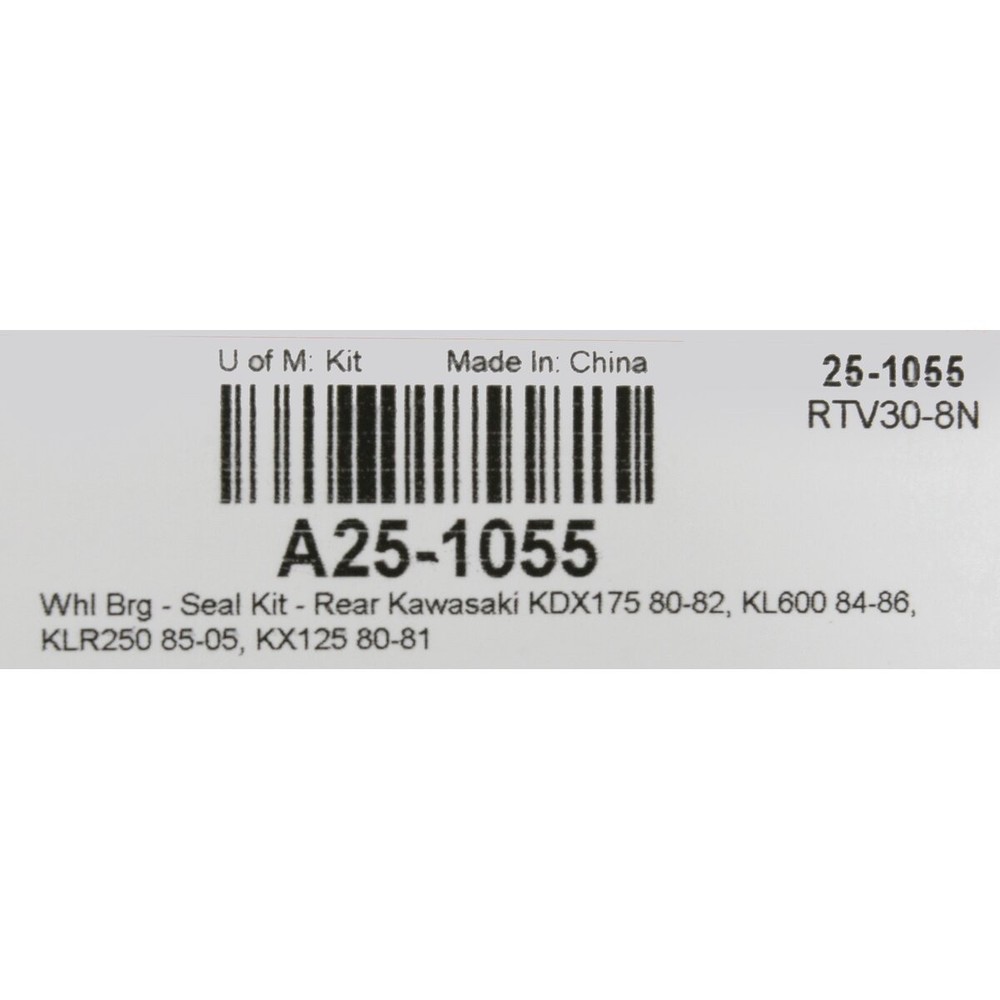 Moose Rear Wheel Bearing Kit - A25-1055