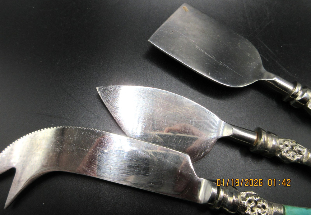 VIETRI ALADDIN~3PC~ LASAGNA SERVER, APPETIZER KNIFE/SERVER, CAKE or CHEESE KNIFE