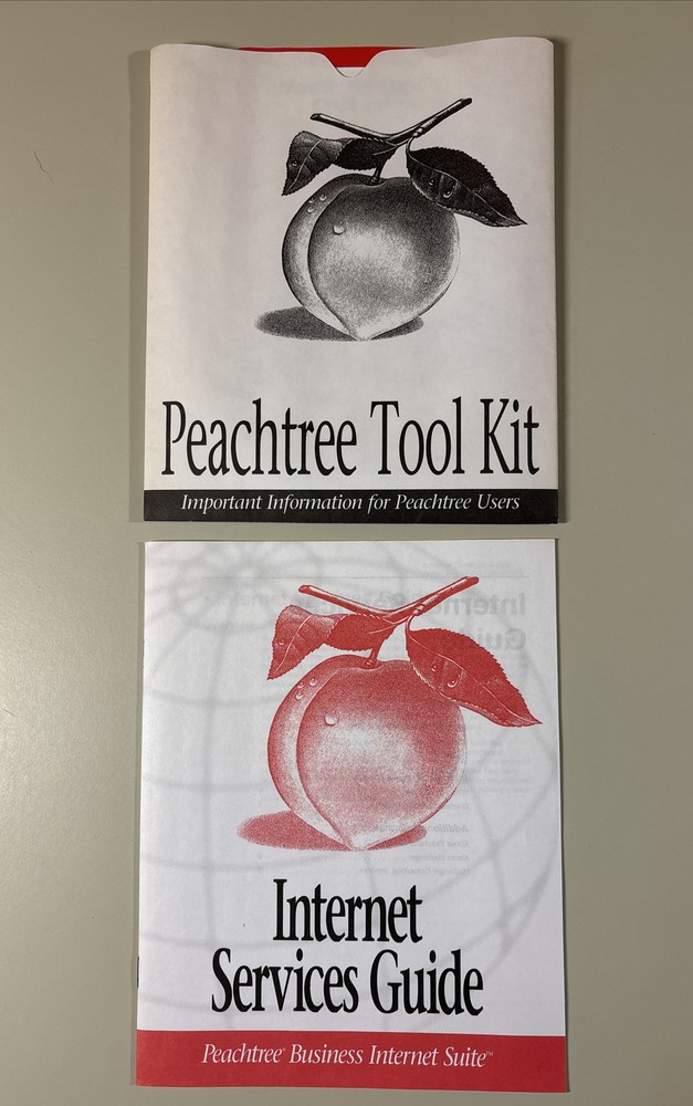1996 PEACHTREE Business Internet Suite Software in Box