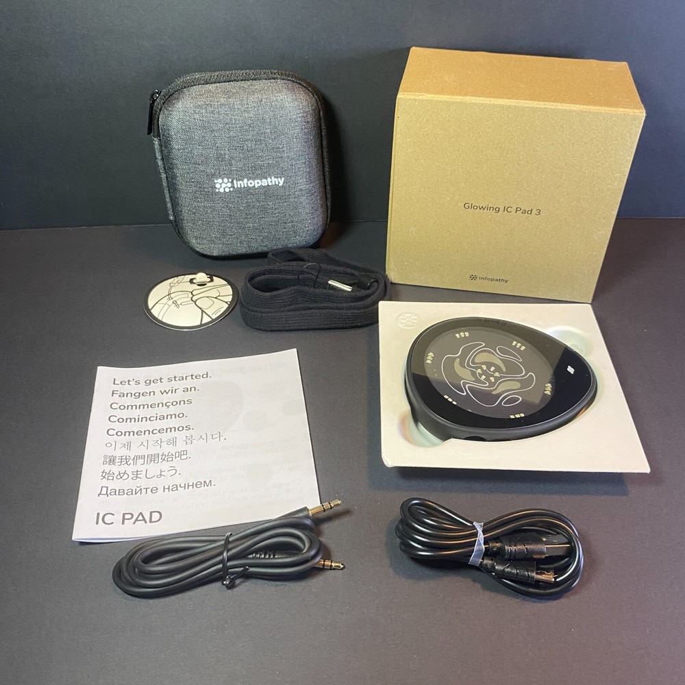 Infopathy Glowing IC Pad 3 Bluetooth w/ Case - NEW