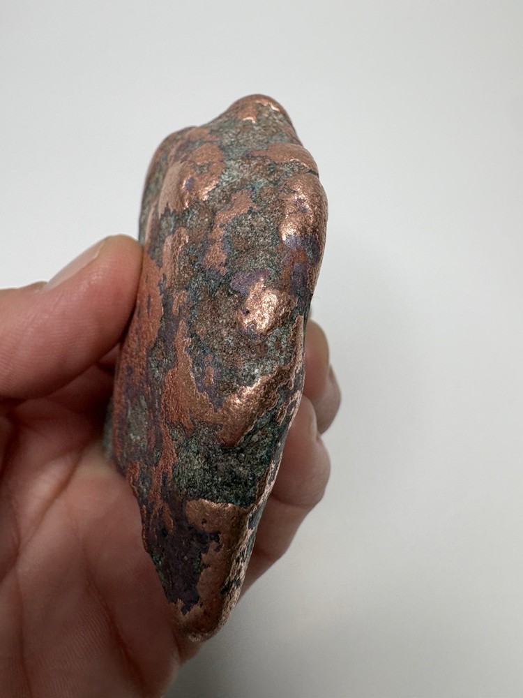 Pure Solid Native Michigan Float Copper Mineral Display Specimen Upper Peninsula
