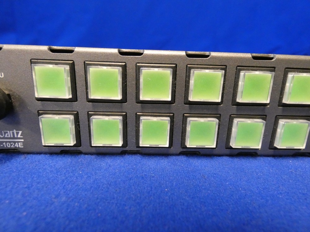 Evertz CP-1024E Quartz Router Control Panel, Tested to Power On