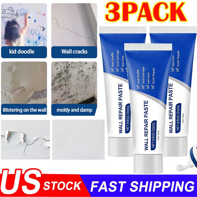250G Drywall Patch Repair Kit Wall Mending Agent Multi-Functional Quick Drying