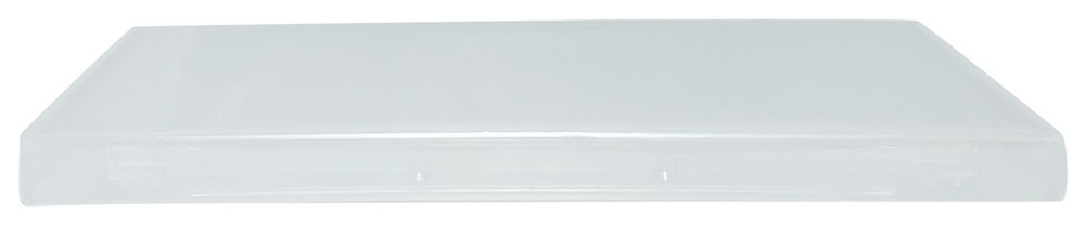 100 STANDARD Clear Triple 3 Disc DVD Cases & 100 Matte Inserts