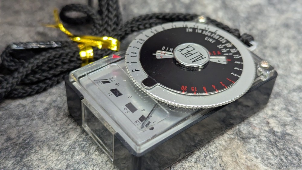 🔥Works🔥 Vintage Alpex Light Exposure Meter