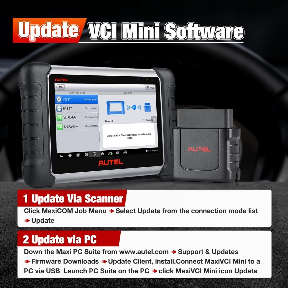 Autel MaxiVCI Mini VCI Mini Bluetooth-compatible Diagnostic Interface 2026