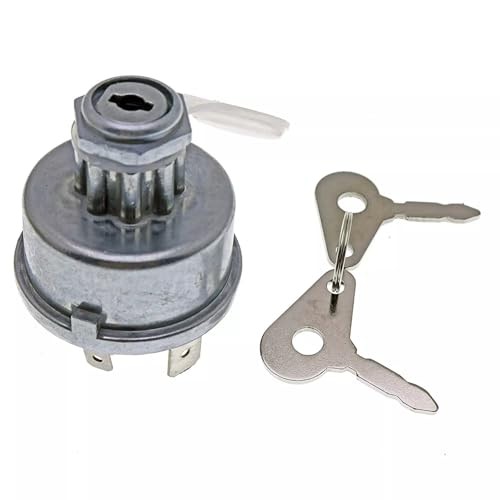 Ignition Switch with Keys Compatible with Case David Brown Tractor - Fits 770
