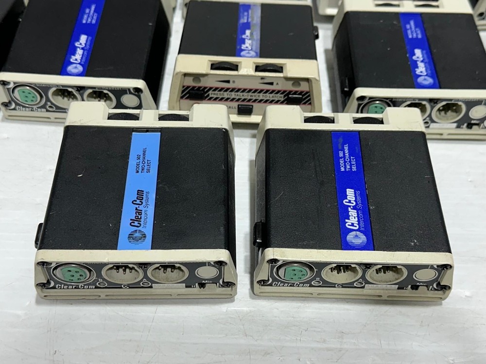 Clear-Com RS-502 Two Channel Intercom Belt Pack (One)THS