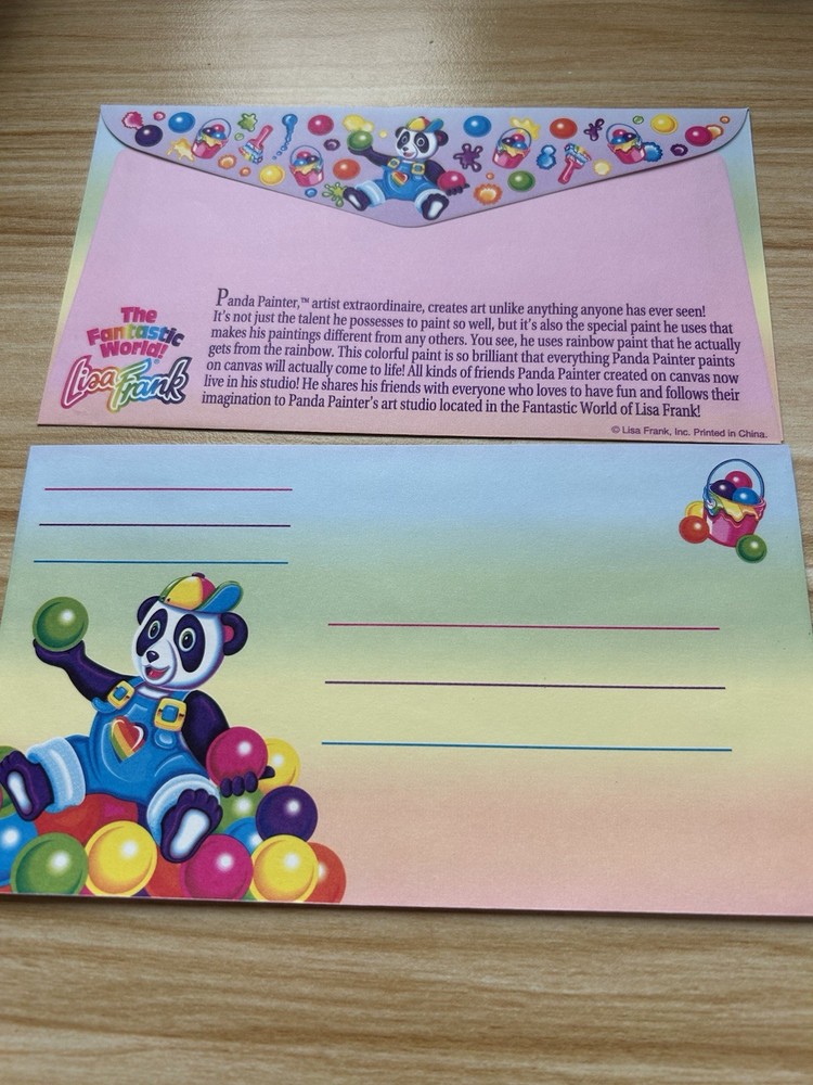 Vintage Lisa Frank Envelope