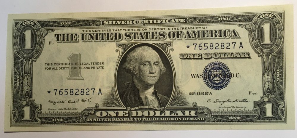 2 SEQUENTIAL 1957 A * STAR Silver Certificates CRISP UNC