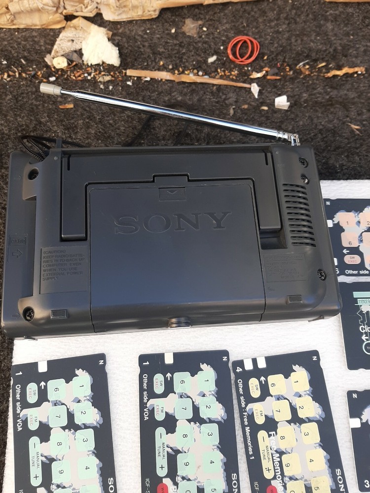 Sony short wave receivericf Sw800